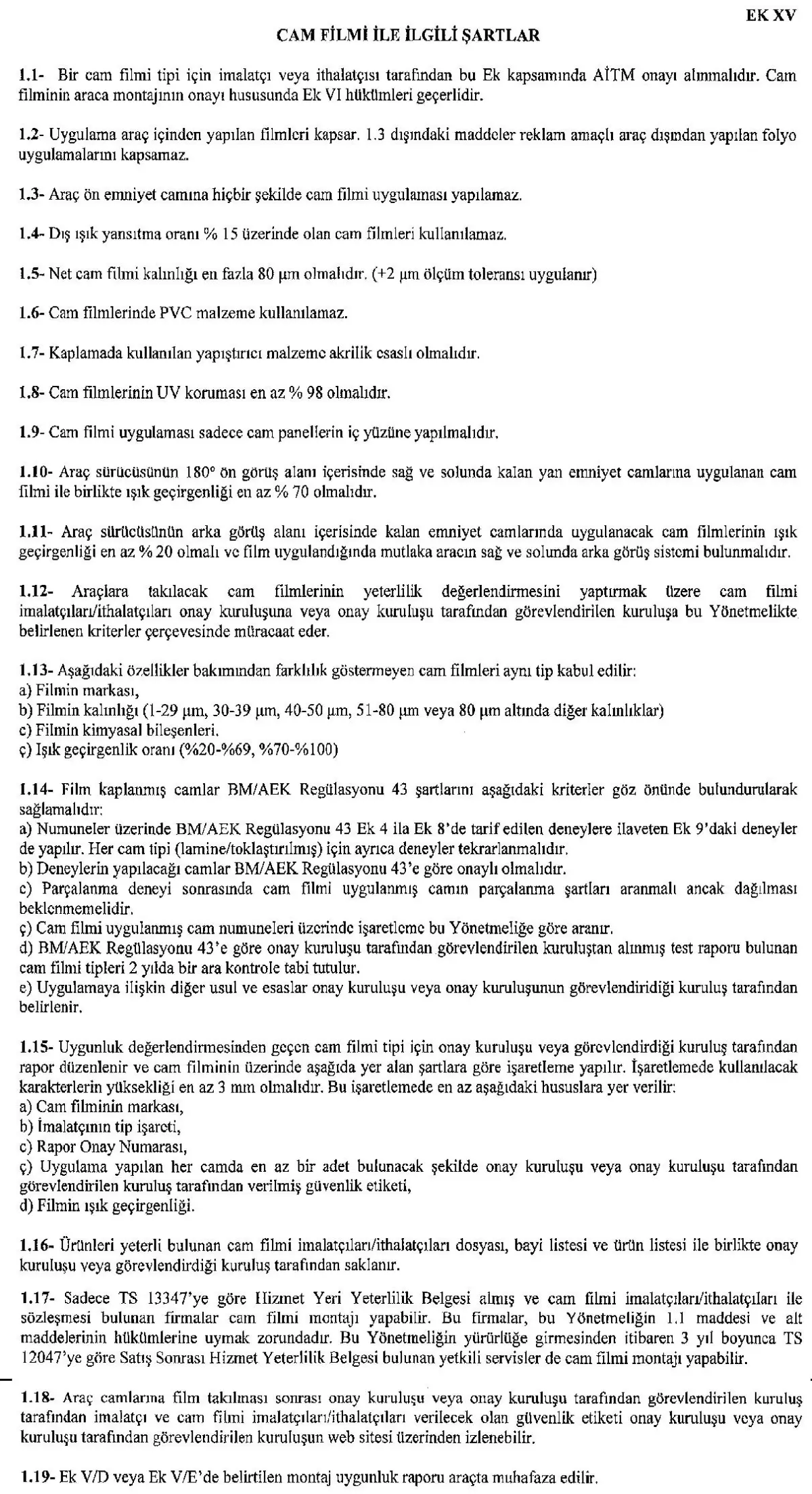 Araçlarda Cam Filmi Yasağı Bugün Resmen Kalktı, İşte Şartlar!
