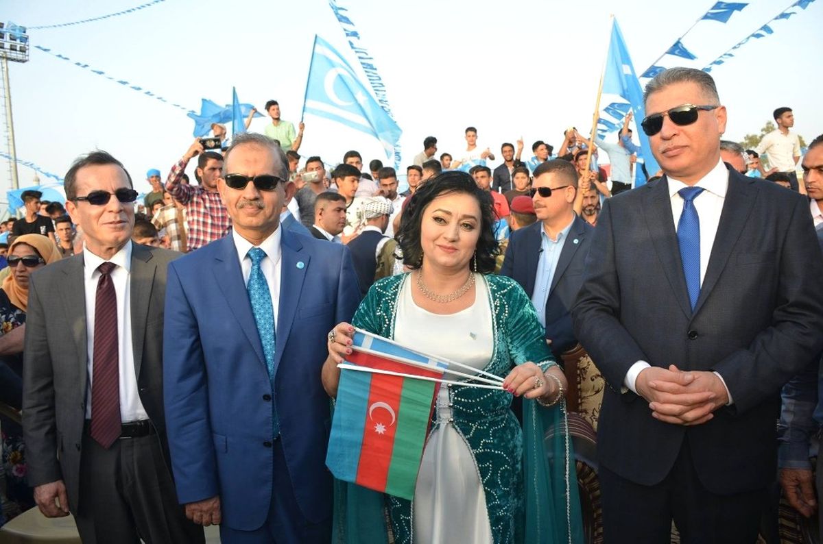 Azerbaycan Kerkük\'e Ses Verdi