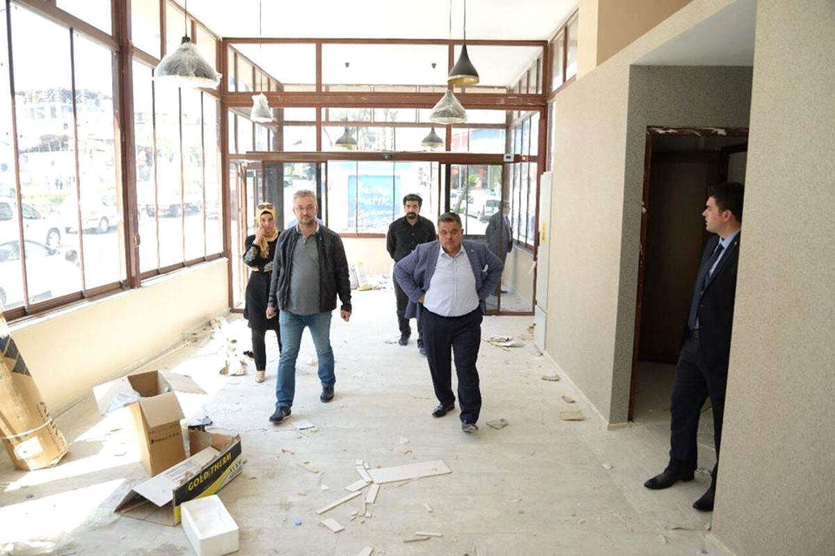 Başkan Yağcı\'in İnceleme Ziyareti