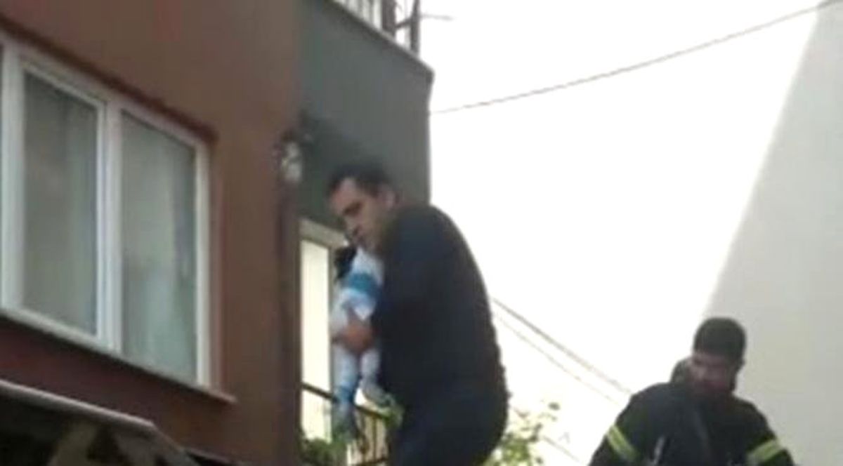 Bursa\'da Korkutan Yangın