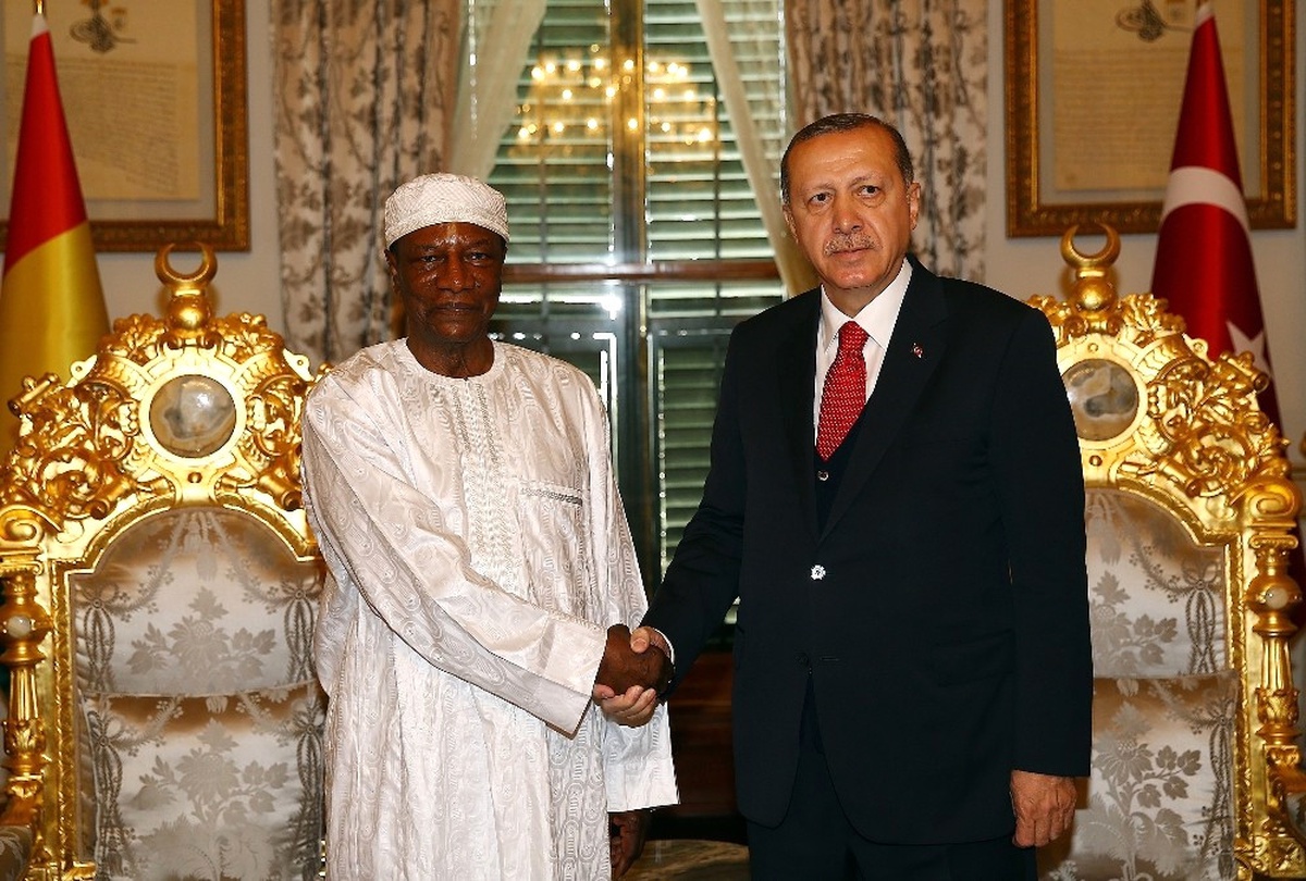 Cumhurbaşkanı Erdoğan, Gine Cumhurbaşkanını Kabul Etti