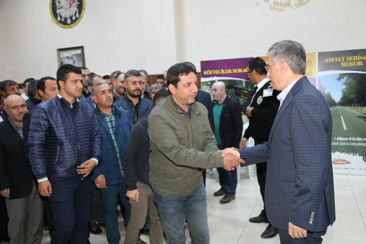 Elazığ Başkan Yanılmaz\'dan Personeline Teşekkür