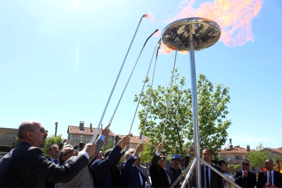 Gazdaş, Doğal Gaz Yakma Töreni ile Keşan İlçesine Doğal Gaz Sunmaya Başladı