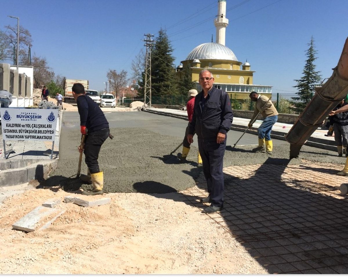 İstanbul Büyükşehir Belediyesinden Mahmudiye\'ye Çevre Düzenlemesi