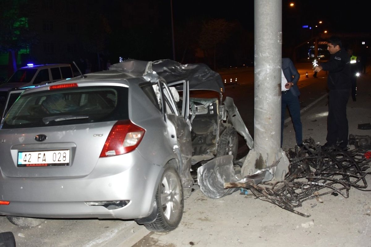 Konya\'da Trafik Kazası: 1 Ölü