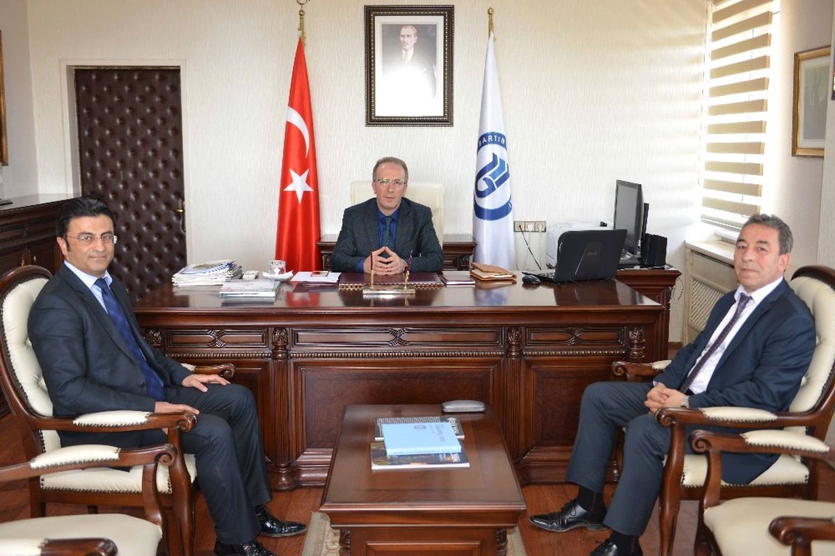 Rektör Uzun\'a Tebrik Ziyaretleri Başladı
