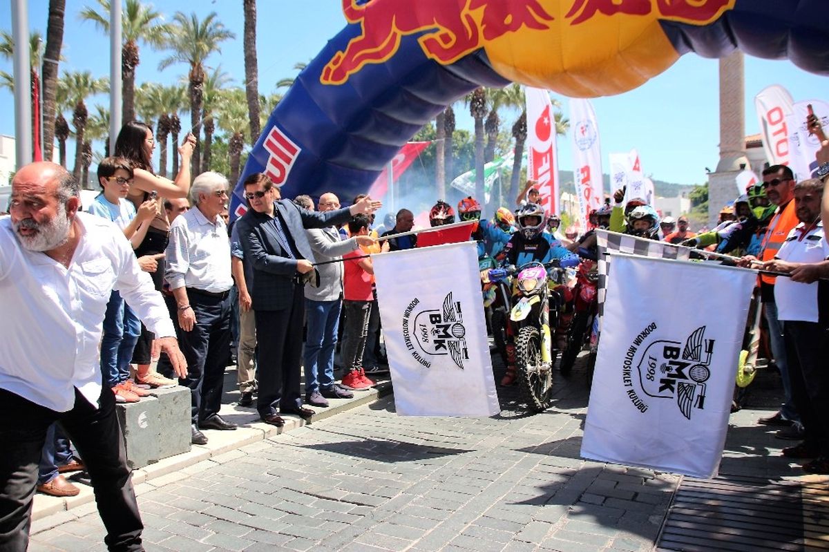 Türkiye Enduro Yarışları Bodrum\'dan Start Aldı