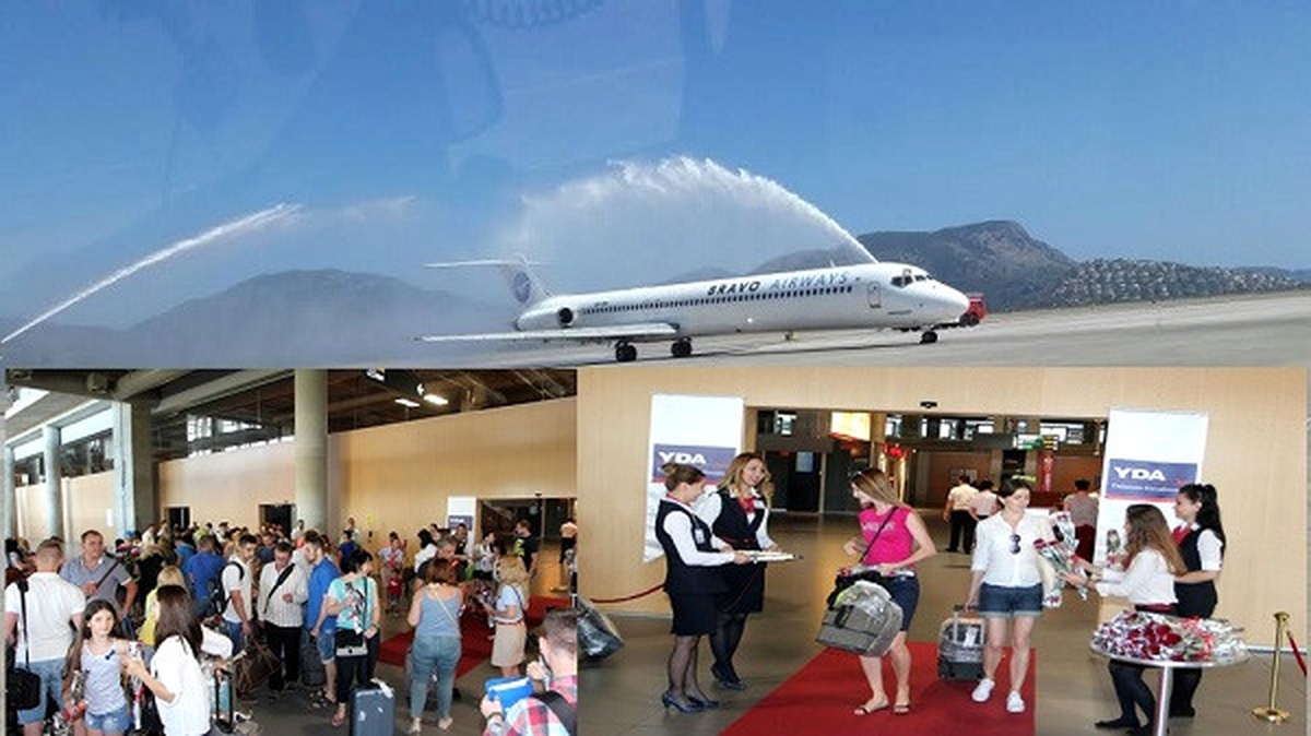 Ukraynalı Turistlere "Su Takı" ile Karşılama