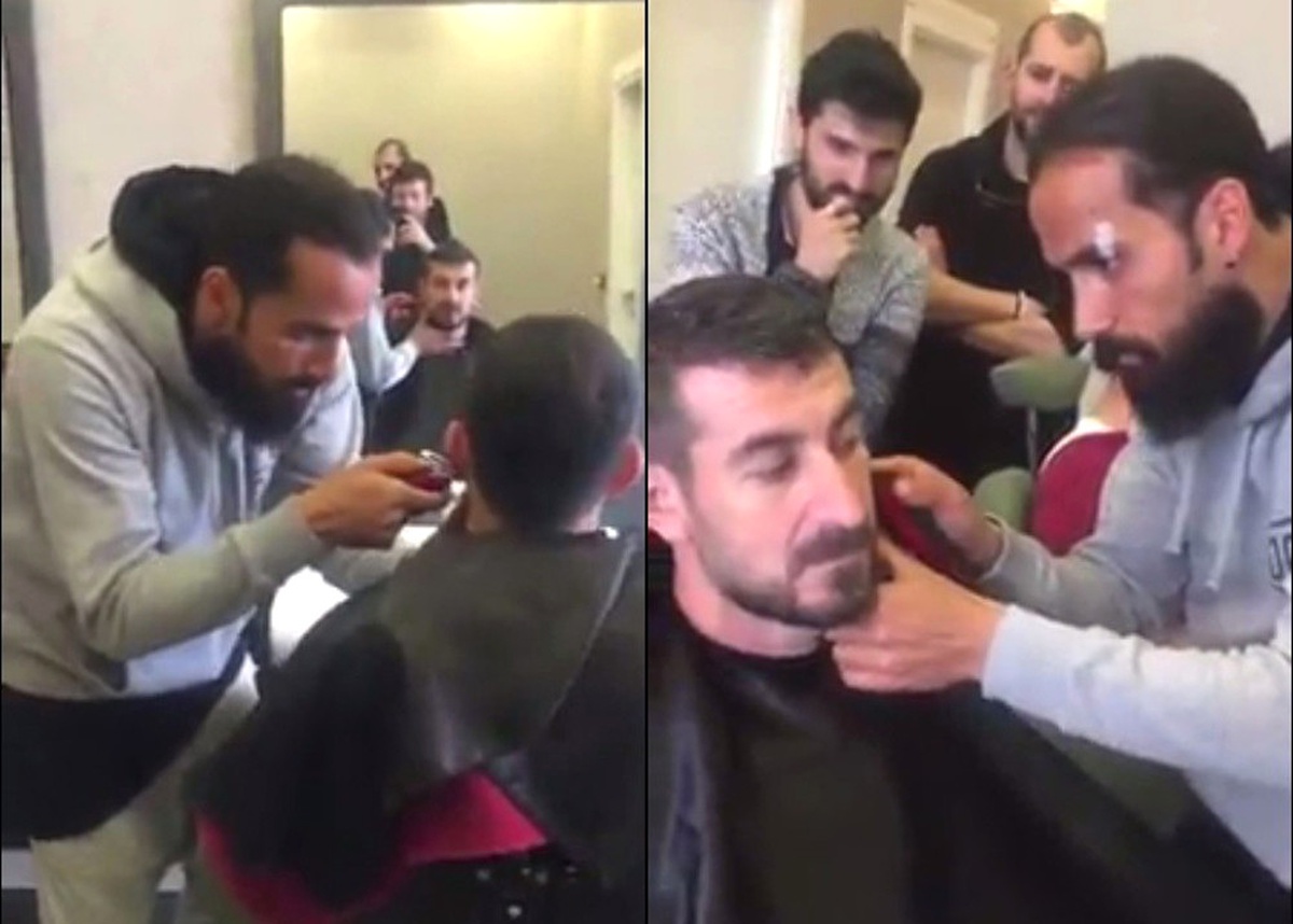 Yıldız Futbolcu Kuaför Oldu