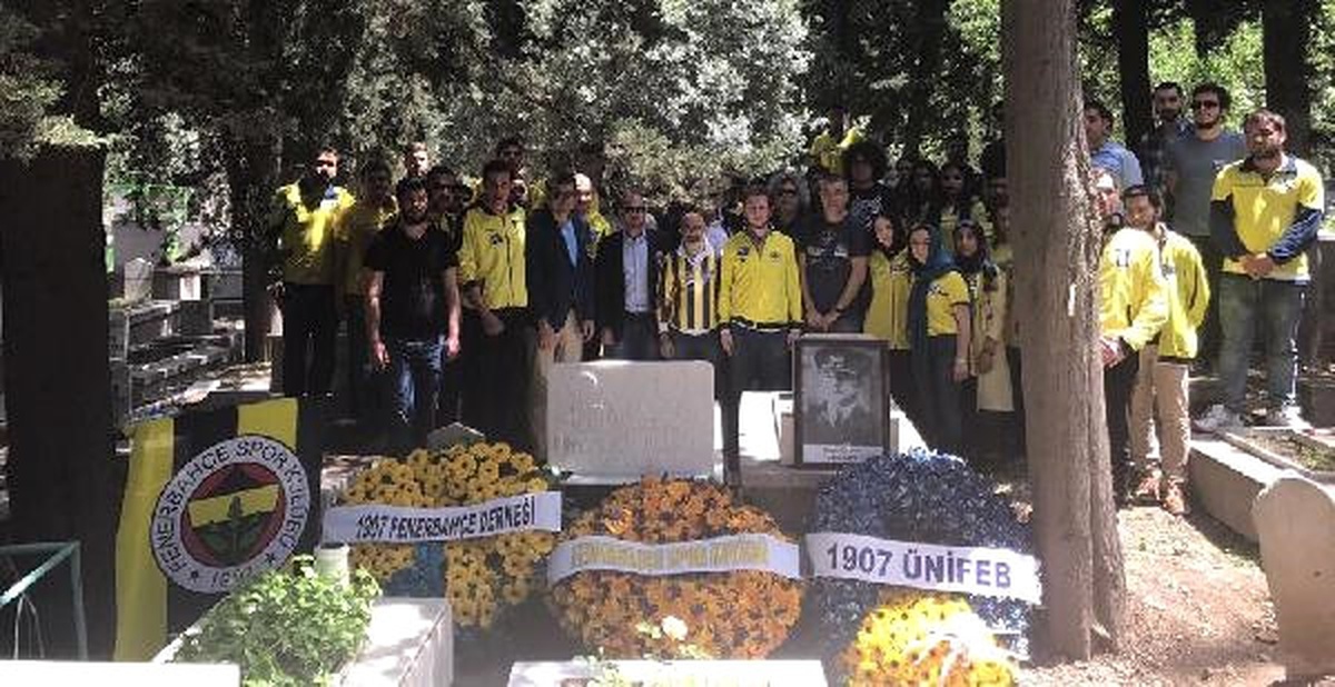1907 Ünifeb, Fenerbahçe Spor Kulübü Kurucu Üyelerinden Necip Okaner\'in Mezarını Yeniledi