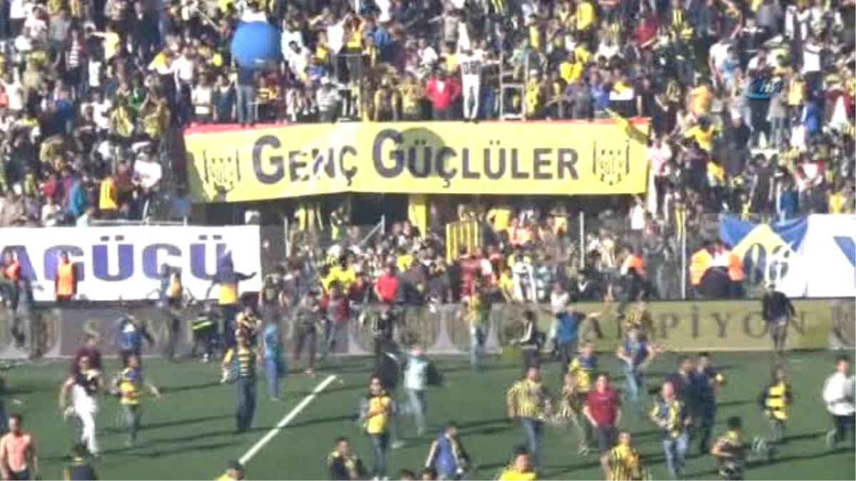 Ankaragücü Şampiyonluğu Kutladı