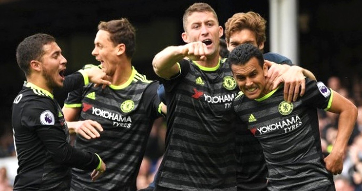 Chelsea, Everton\'u 3-0 Yendi, Şampiyonluğa Koşuyor