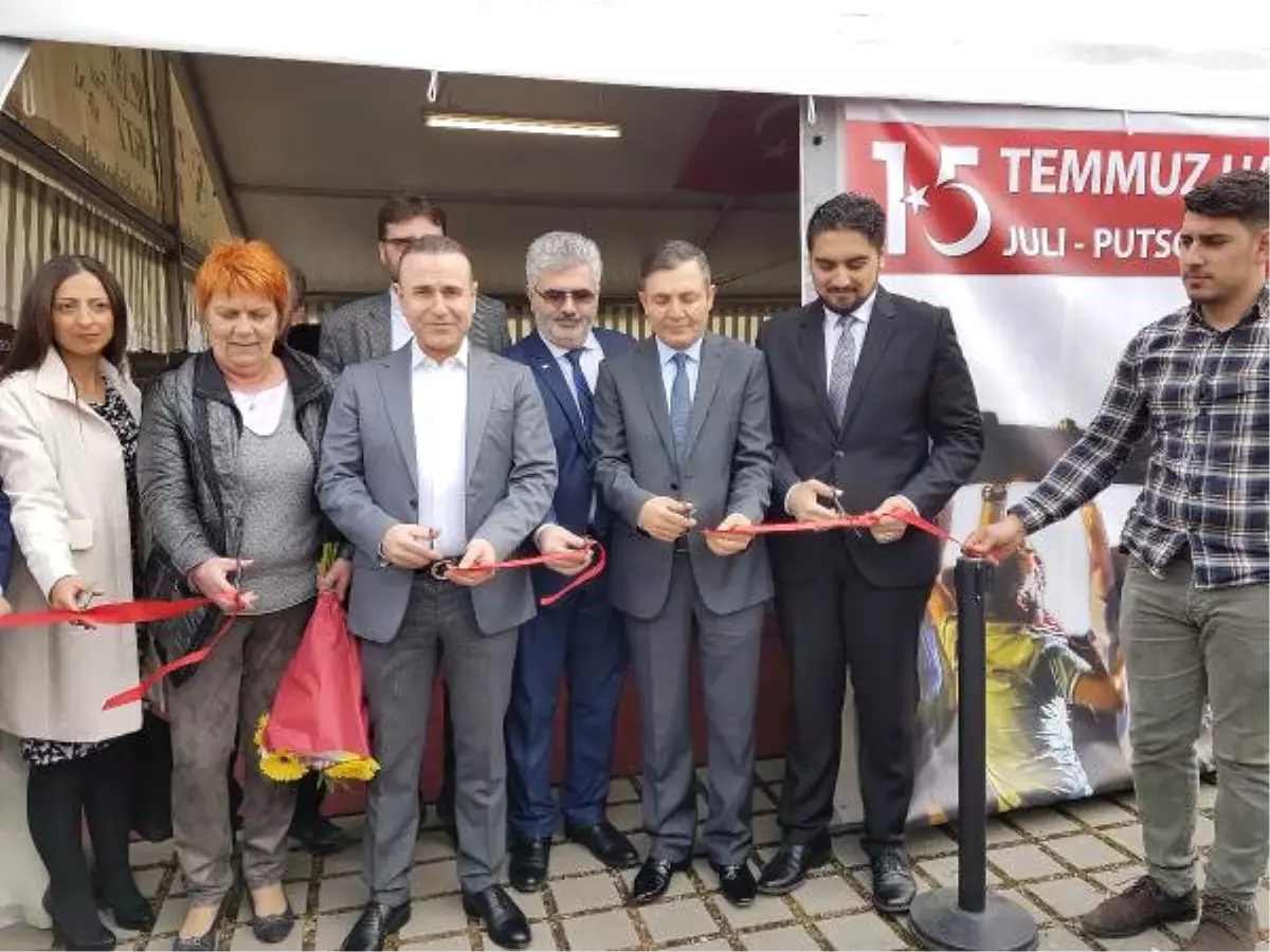 Ditib Nürnberg Kültür Şenliğinde 15 Temmuz Şehitleri Sergisi Açıldı