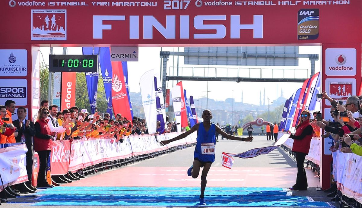 Istanbul Yarı Maratonu Sona Erdi