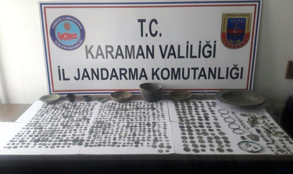 Karaman\'da Tarihi Eser Kaçakçılığı