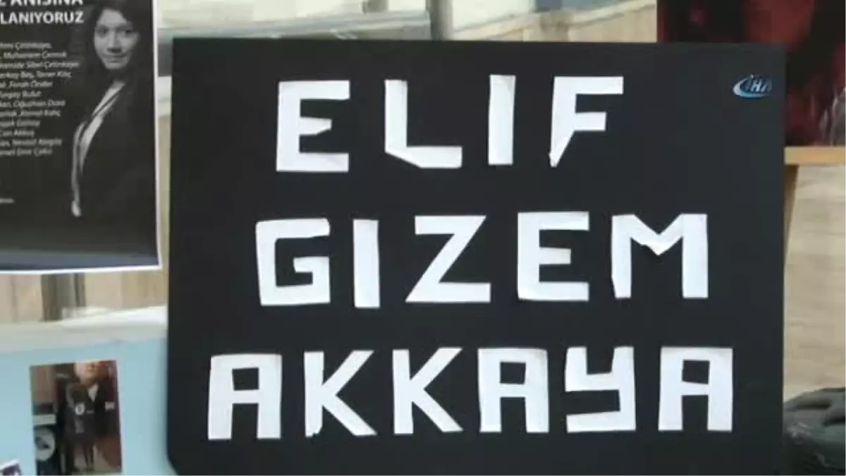 Kızılay Şehidi Elif Gizem Akaya\'nın Arkadaşlarından Büyük Vefa