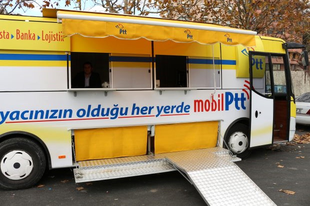 Mobil Ptt, Hizmeti Ayağınıza Getiriyor, PTT Mobil Araçları Yollara Çıktı
