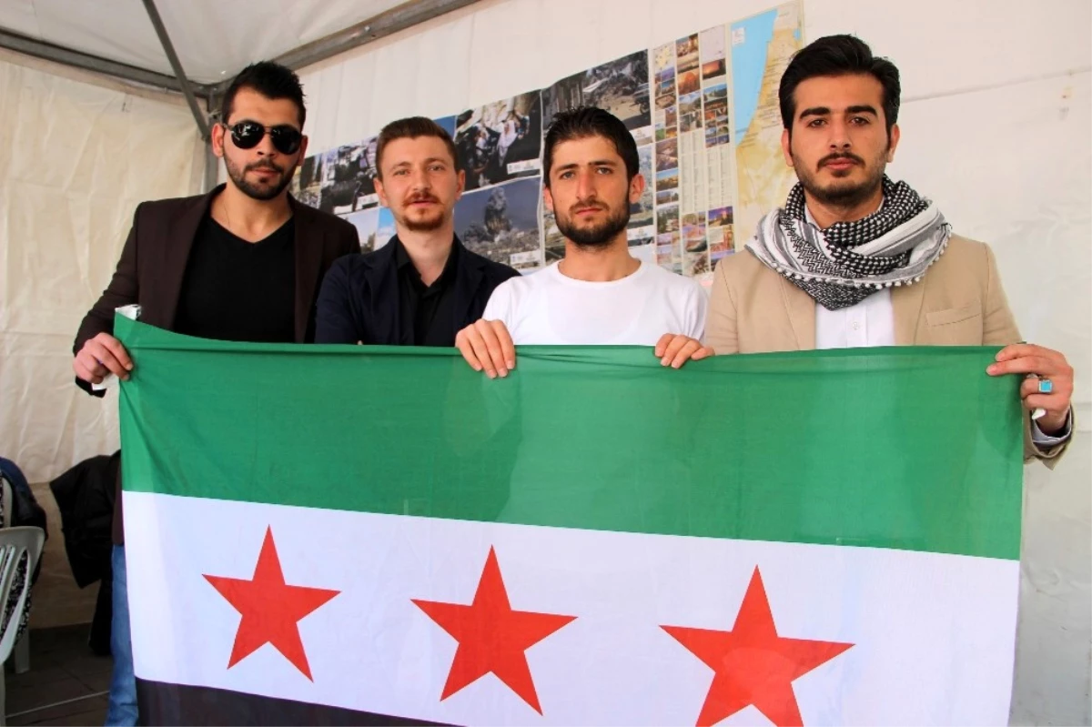 Suriyeli Üniversite Öğrencilerinden Dünyaya Mesaj Açıklaması