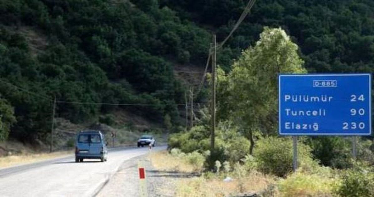 Tunceli-Pülümür Karayolunda Araç Geçişlerinde Düzenleme