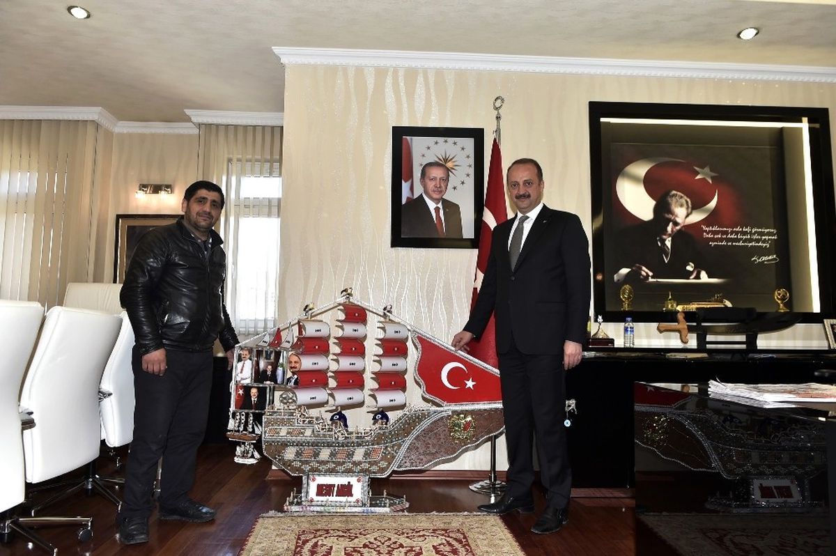 Yurtayder\'den Başkan Akgül\'e Ziyaret