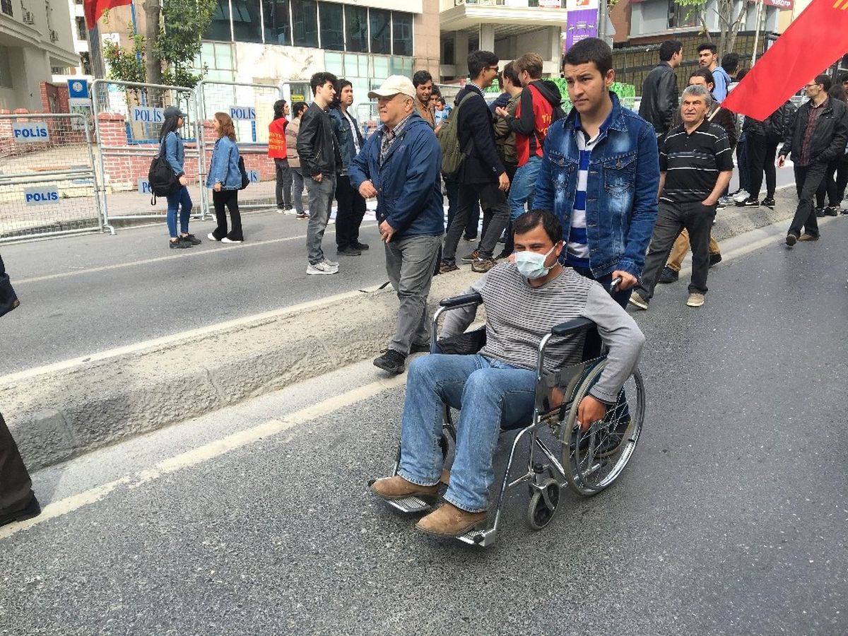 1 Mayıs İçin "Engel" Tanımadılar