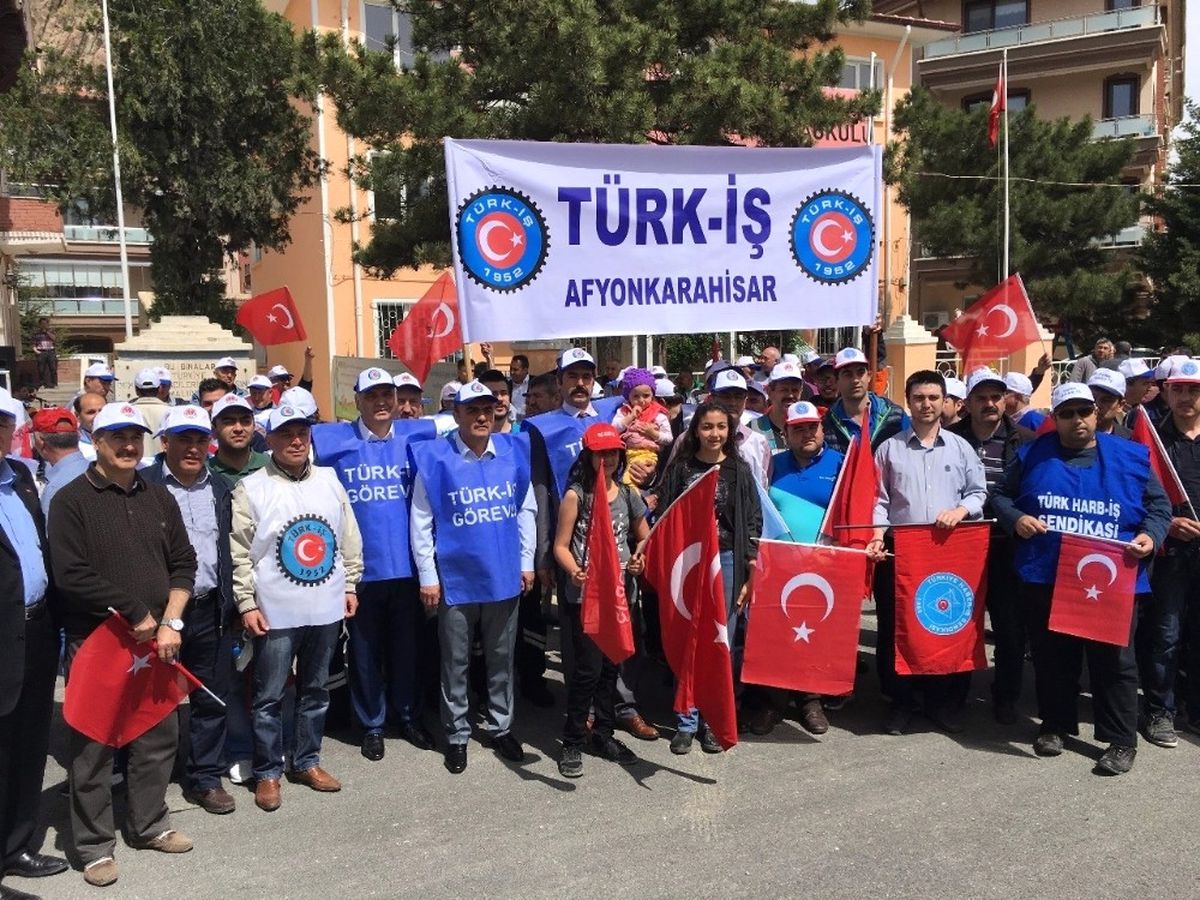 Afyonkarahisar\'da 1 Mayıs Kutlamaları