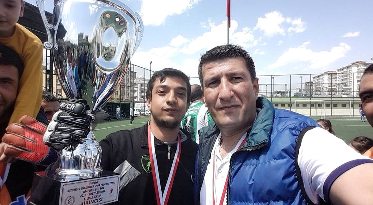 Arslanboğa\'nın Çalıştırdığı Şehit Kamil Bedensel Engelliler Takımı Şampiyon Oldu