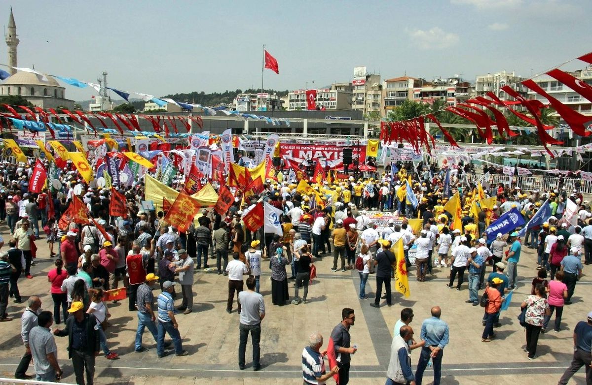 Aydın\'da 1 Mayıs İşçi Bayramı Kutlamaları