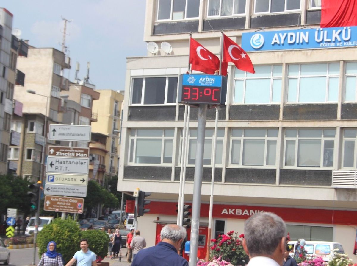 Aydın\'da Yaz Sıcakları Bastırdı