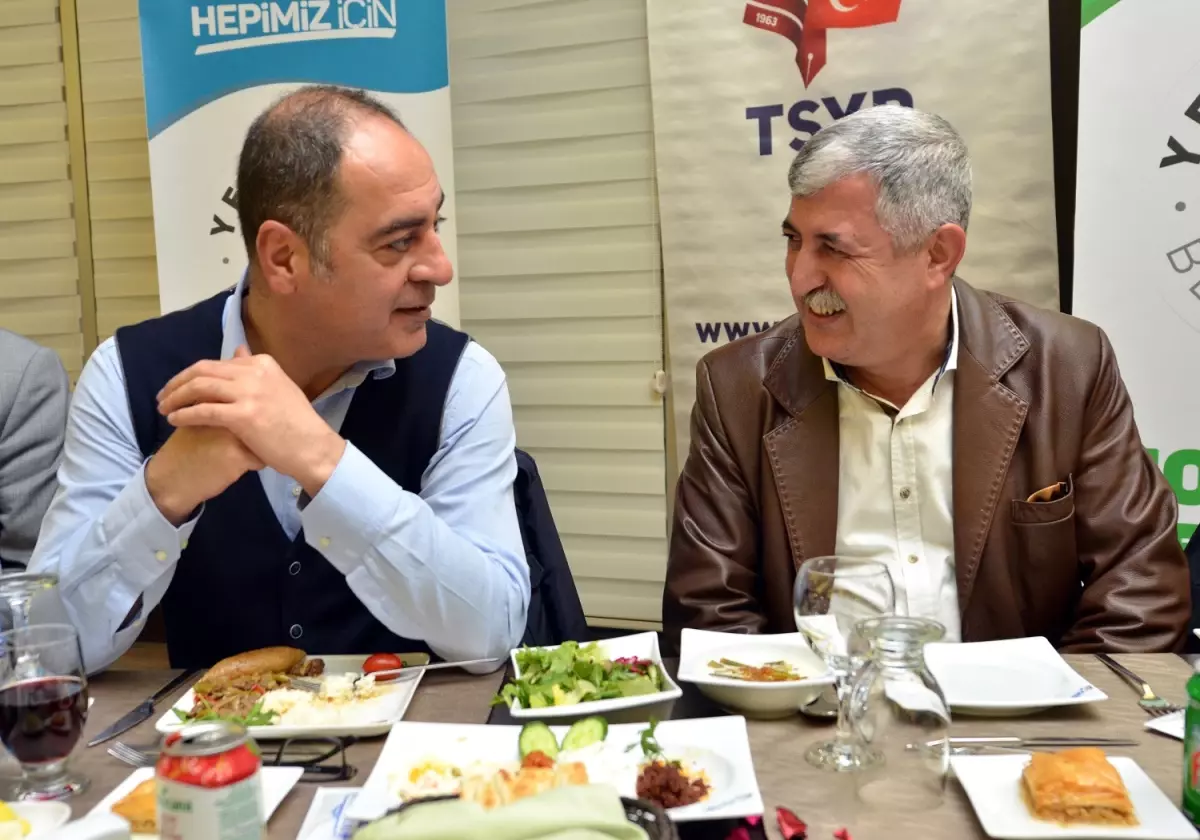 Başkan Polat, Trt Canlı Yayın Ekibi İle Spiker Yalçın Çetin\'i Ağırladı