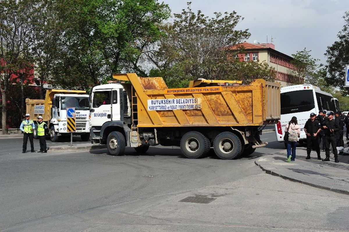 Başkent\'te 1 Mayıs Kutlamaları İçin Yoğun Güvenlik Önlemleri Alındı