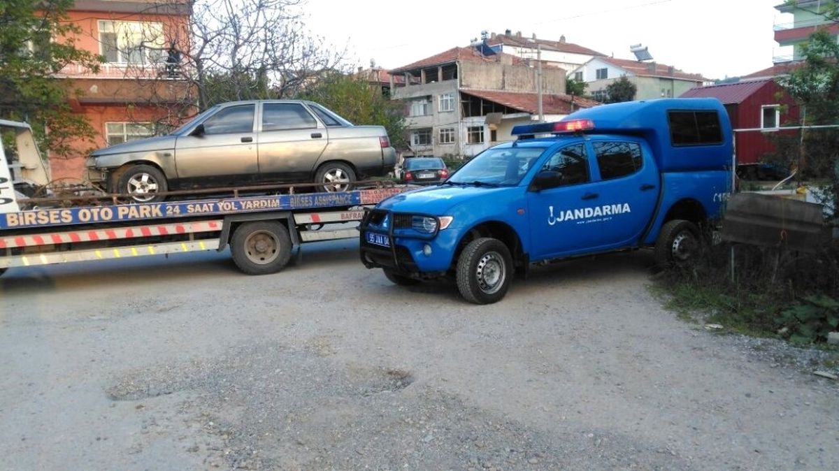 Çalıntı 10 Araç Samsun\'da Yakalandı