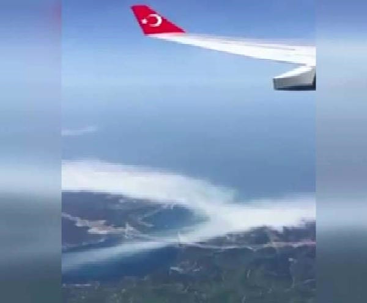 Cumhurbaşkanının Uçağından Yavuz Sultan Selim Köprüsü