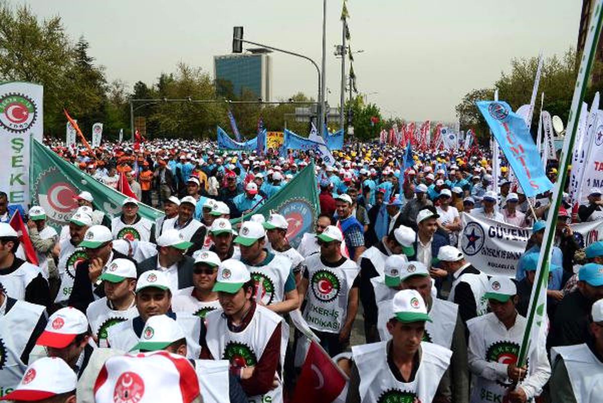Dha Ankara - Başkentte 1 Mayıs Kutlaması (4)