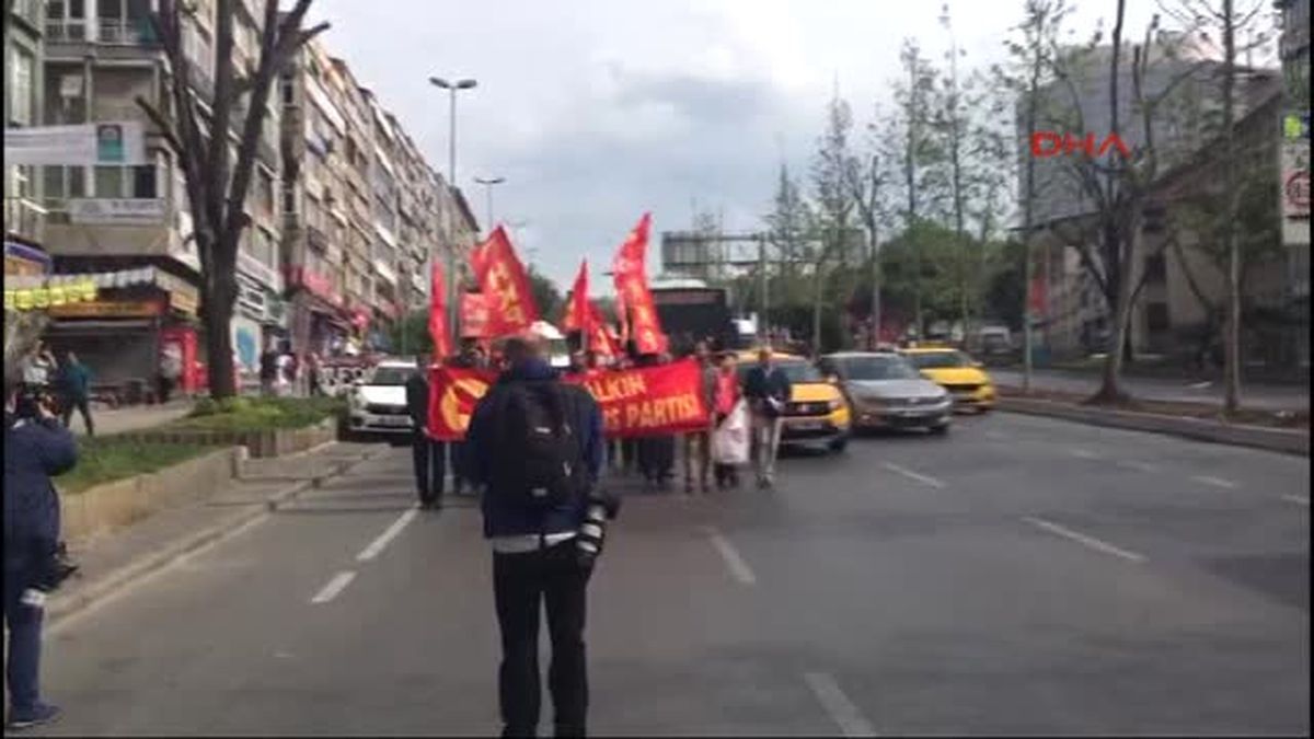 Dha İstanbul - (Ek Görüntüyle) Beşiktaş\'tan Taksim\'e Yürümek İsteyen Gruba Gözaltı
