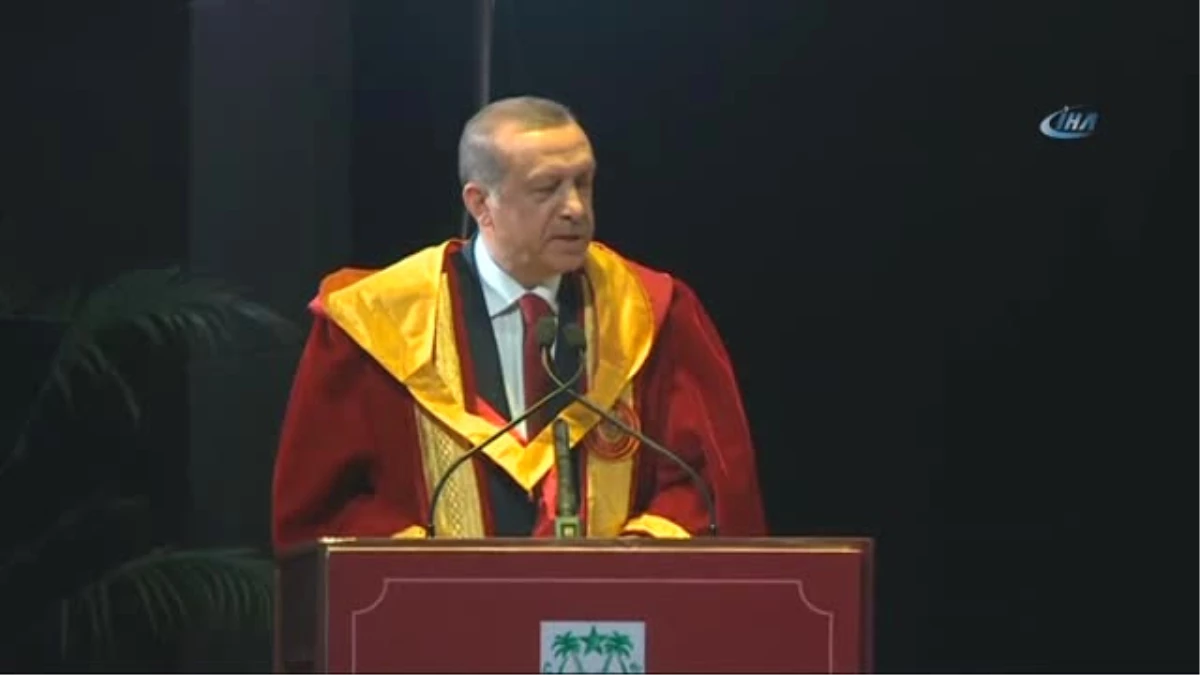 Erdoğan\'a Hindistan\'da Fahri Doktora Unvanı Verildi- Cumhurbaşkanı Recep Tayyip Erdoğan: - "Bir...