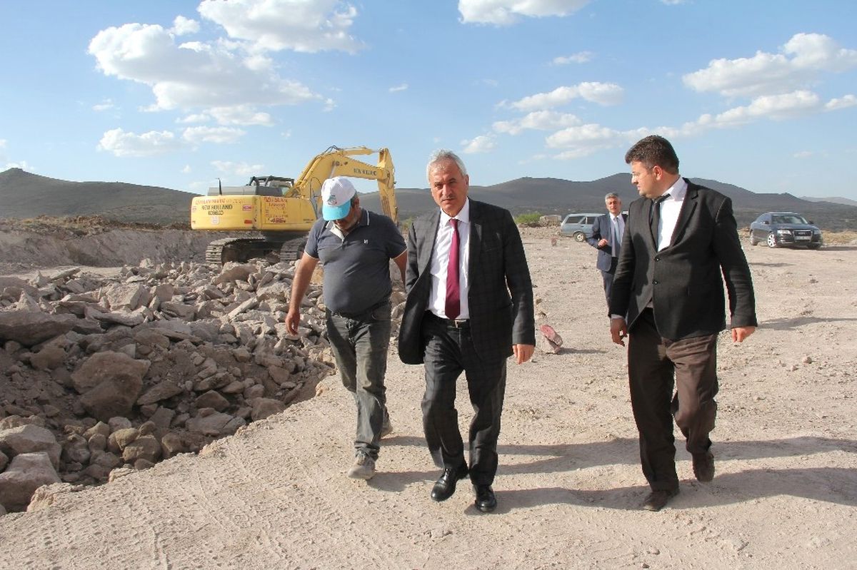 İncesu Belediyesi Çevre Yol Çalışmalarına Devam Ediyor