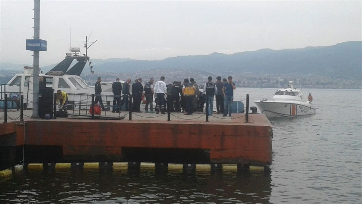 İzmit Körfezi\'nde Lpg Tankerindeki Yangın