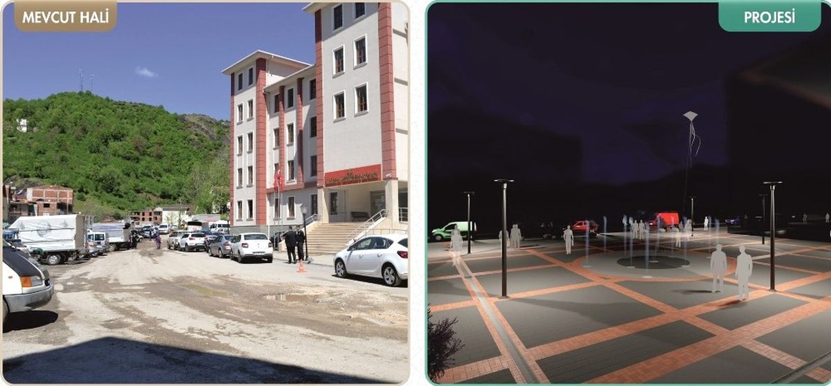 Kabataş\'a Kent Meydanı Yapılıyor