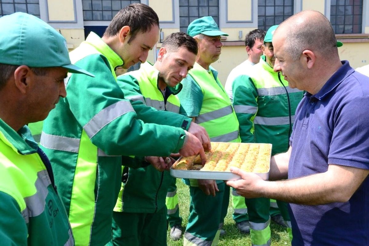 Karesi, 1 Mayıs\'ı Unutmadı