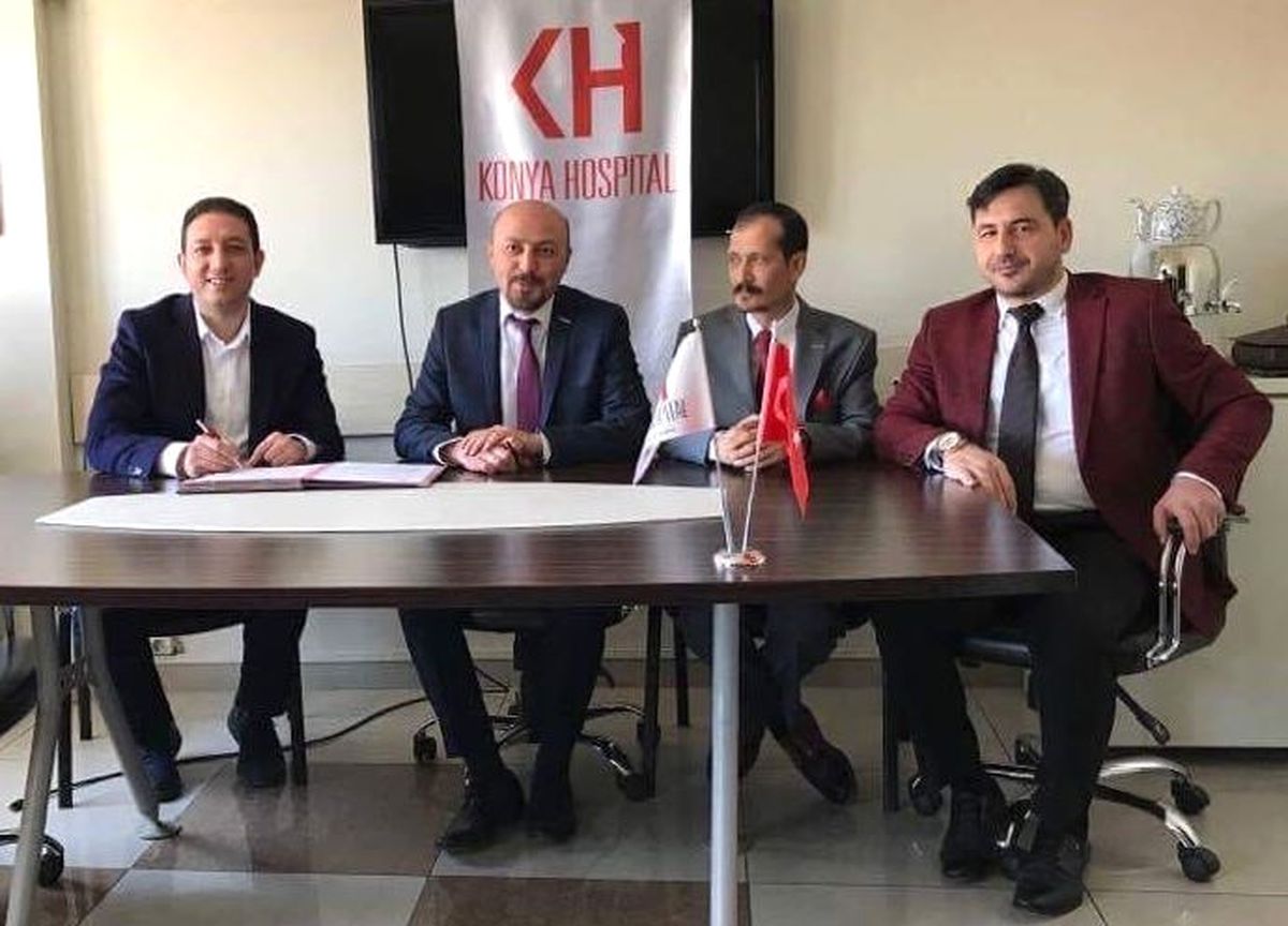 Konya Hospital\'de Protokol İmza Töreni