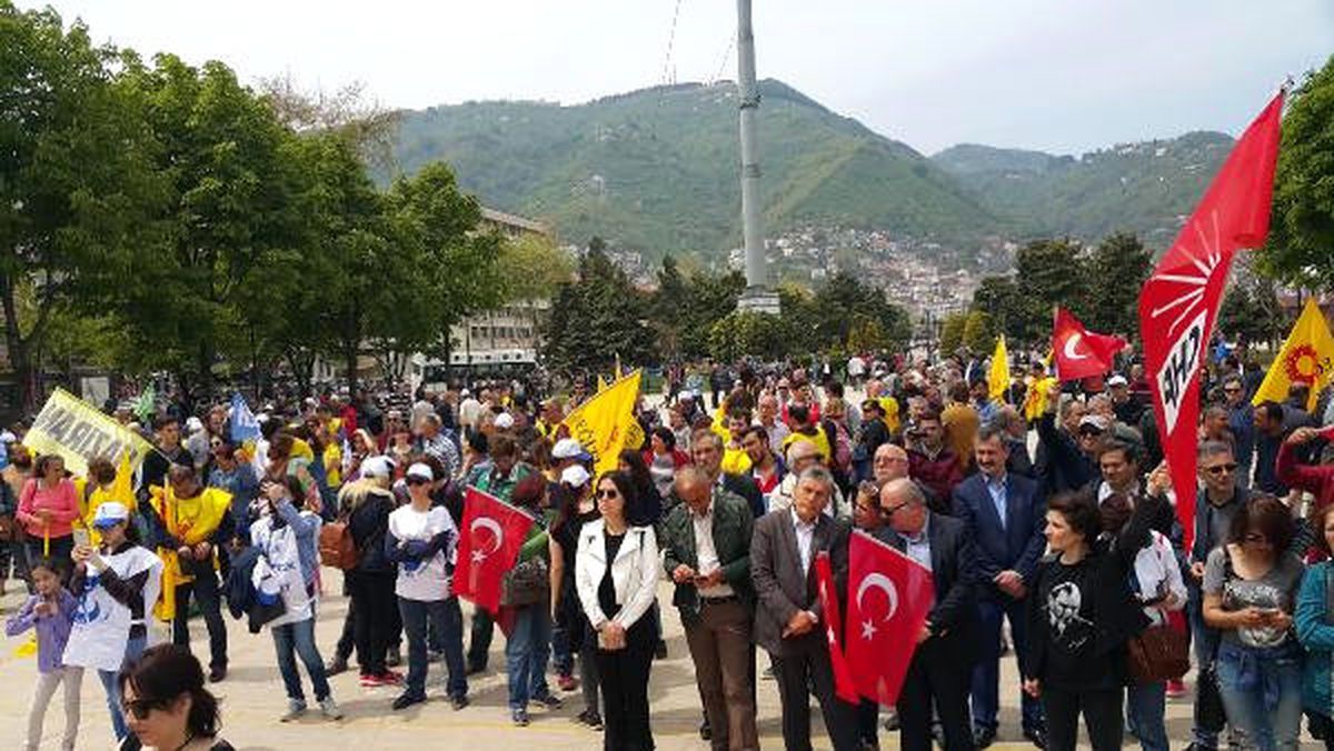 Ordu\'da 1 Mayıs Kutlamaları İlgi Görmedi
