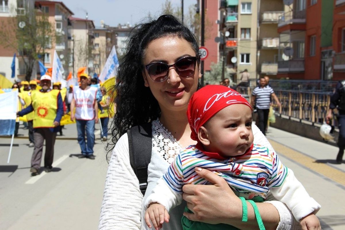 Sivas\'ta 1 Mayıs Kutlamalarına Katılım Düşük Oldu