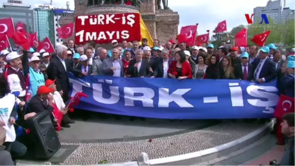 Taksim\'de 1 Mayıs Kutlamaları