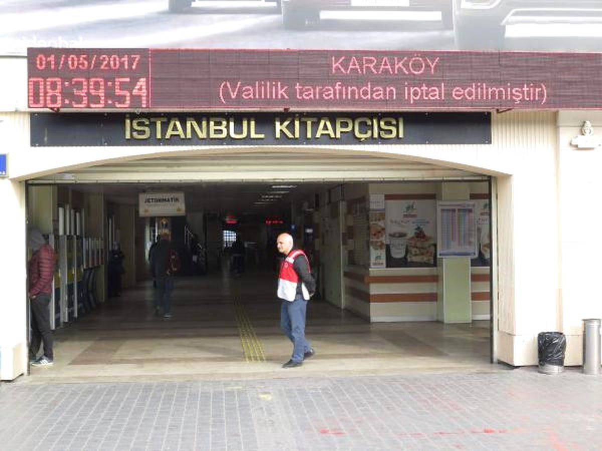 Vapur ve Motor Seferleri Durdu