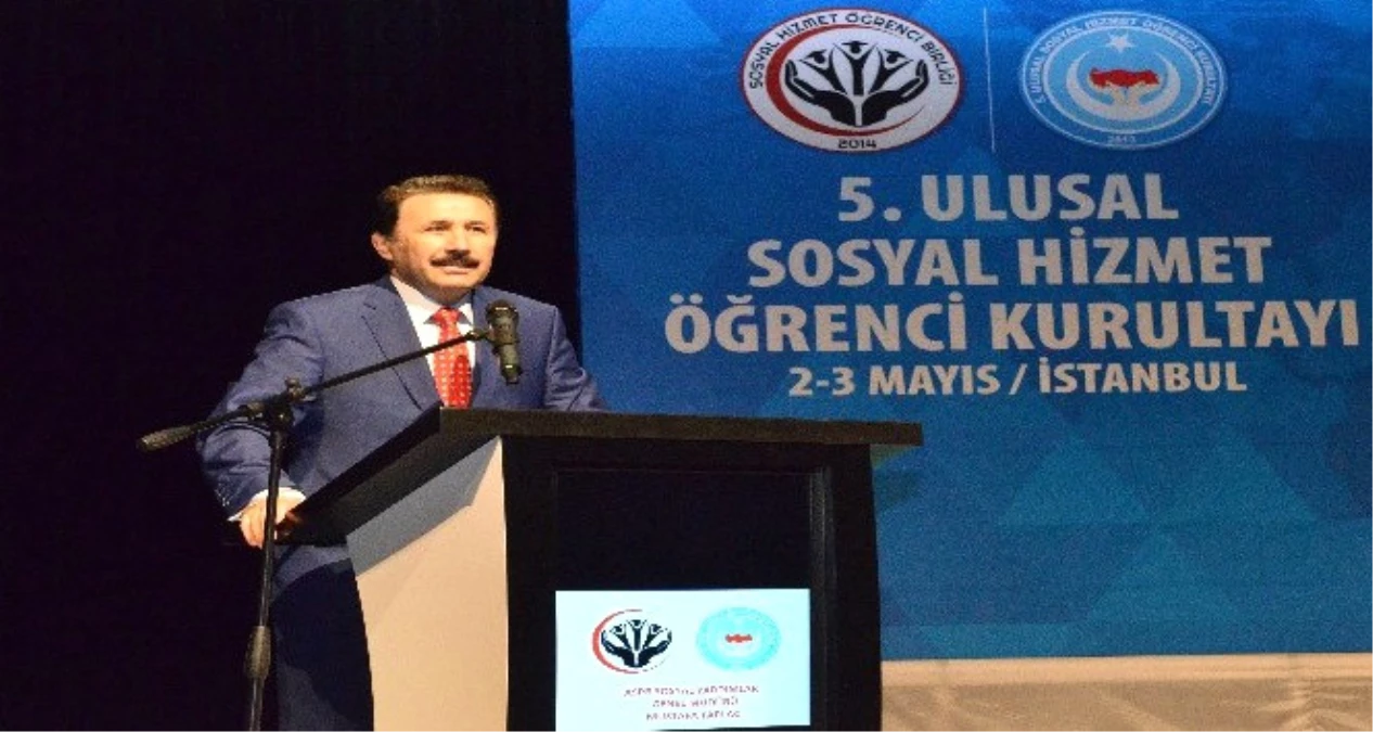 5. Ulusal Sosyal Hizmet Öğrenci Kurultayı" Başladı