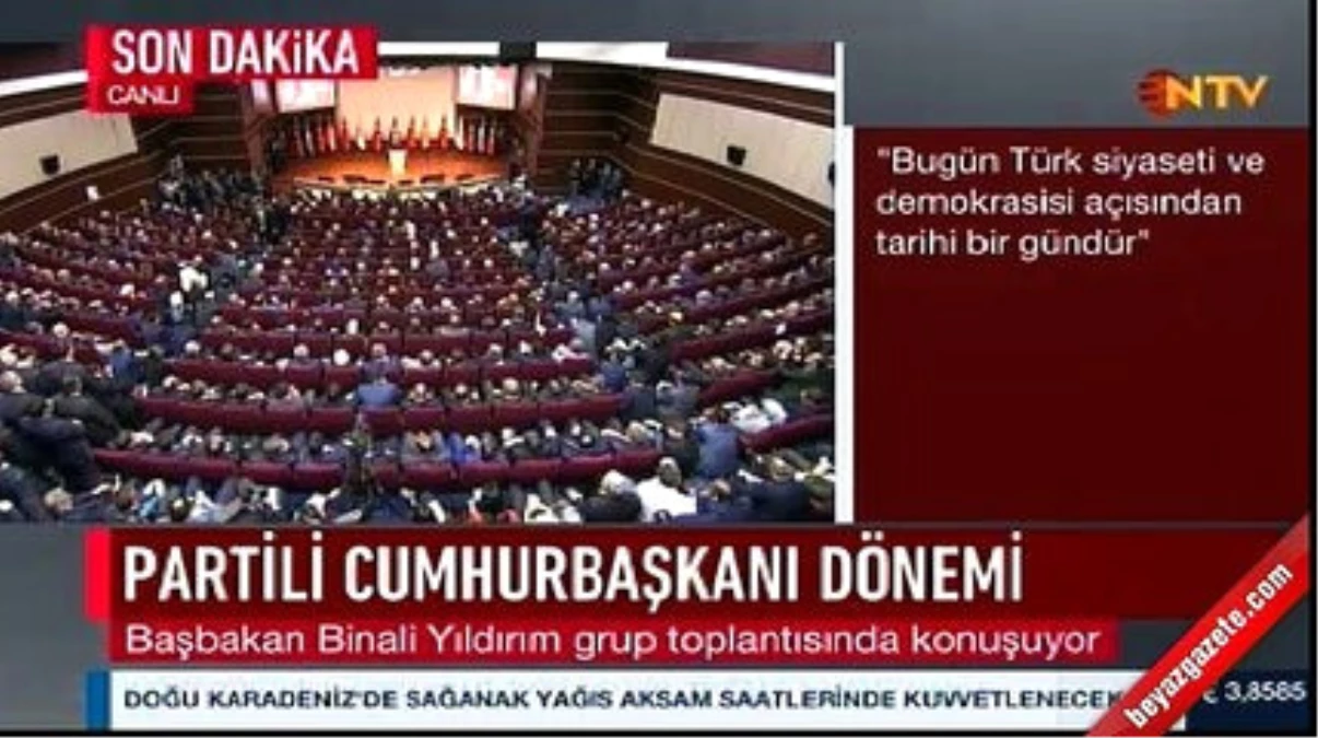 Başbakan Yıldırım: Erdoğan Genel Başkan Adayımız