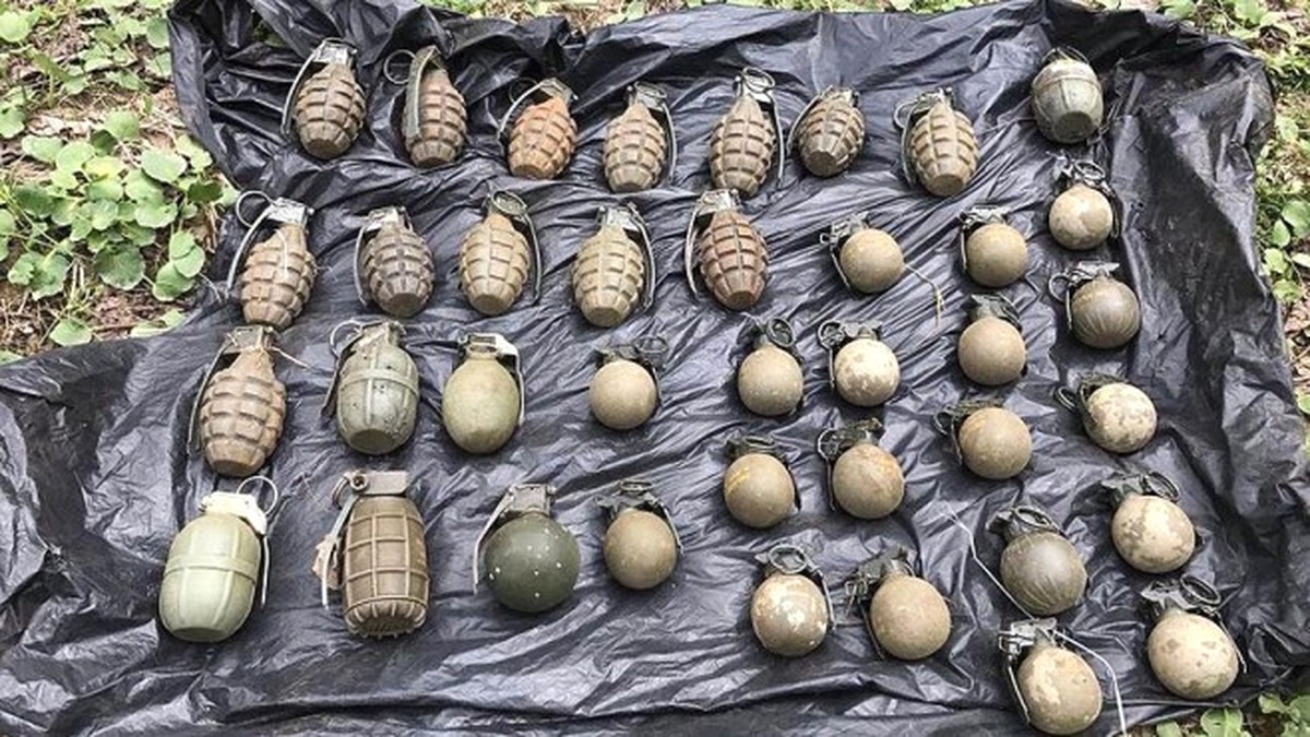Bitlis\'te Toprağa Gömülü 38 El Bombası Bulundu
