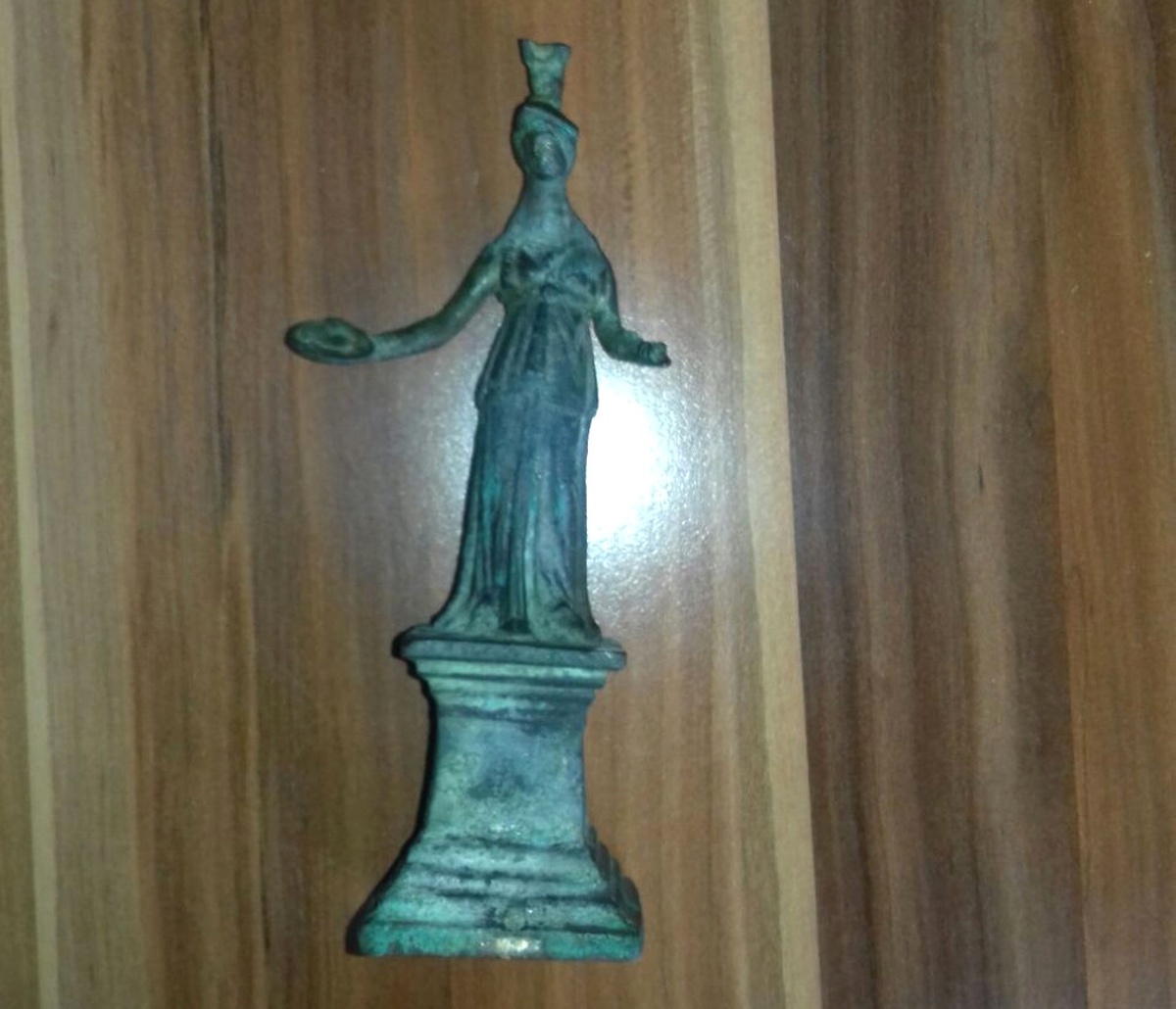 Bronz Tanrıça"Yla Yurt Dışına Kaçarken Yakalandı