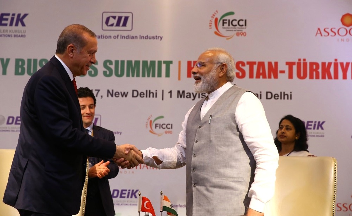 Cumhurbaşkanı Erdoğan\'ın Hindistan Ziyareti
